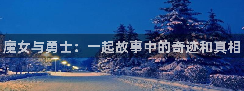 漫画社入口：魔女与勇士：一起故事中的奇迹和真相